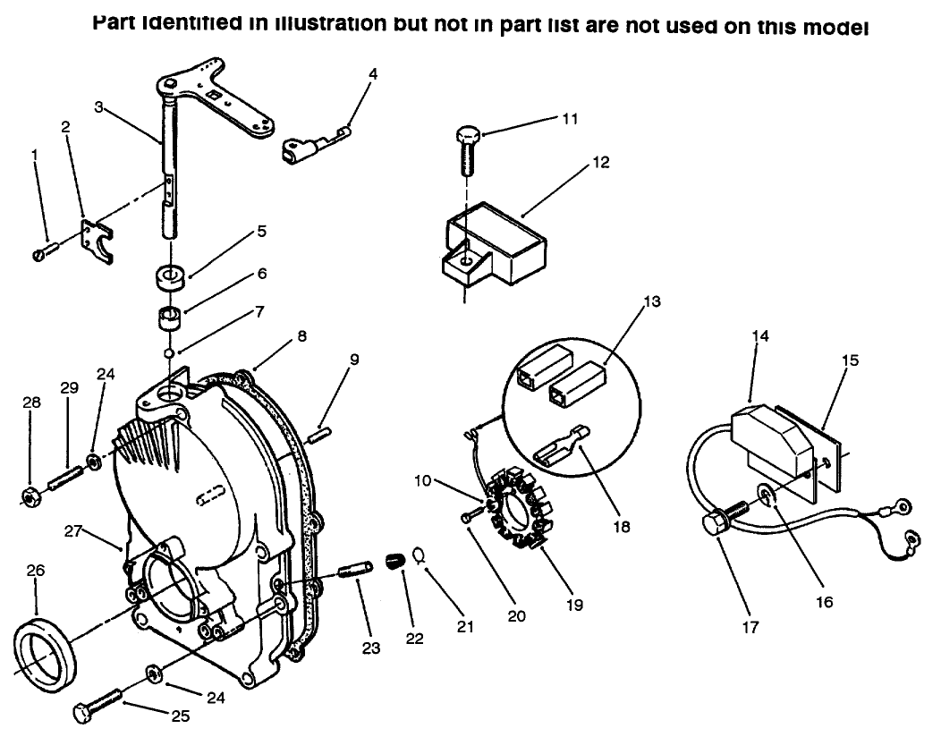 Gear Case & Ignition Controls