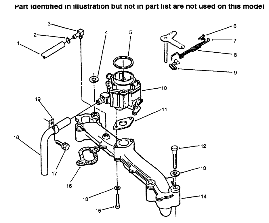 Intake Manifold & Carburetor