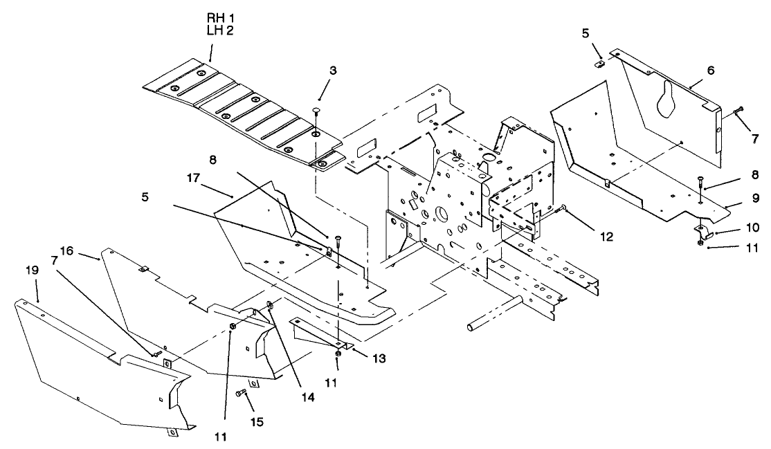 Footrest & Hoodstand Side Covers