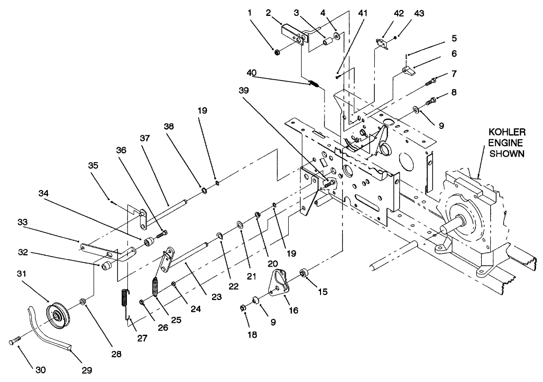 Hydro Drive, Parking Brake
