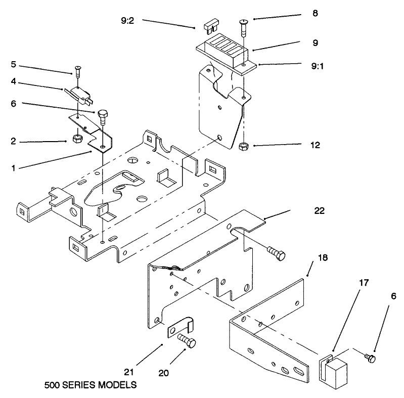 Hoodstand Electrical Housing & Wire Harness