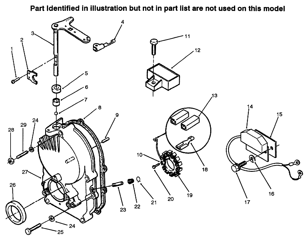 Gear Case & Ignition Controls
