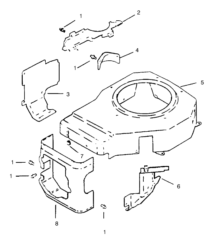 Blower Housing And Baffles