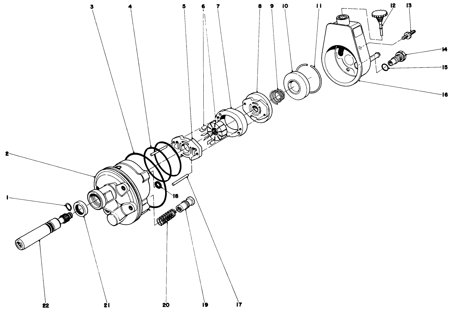 Pump Power Steering No. 44-7800