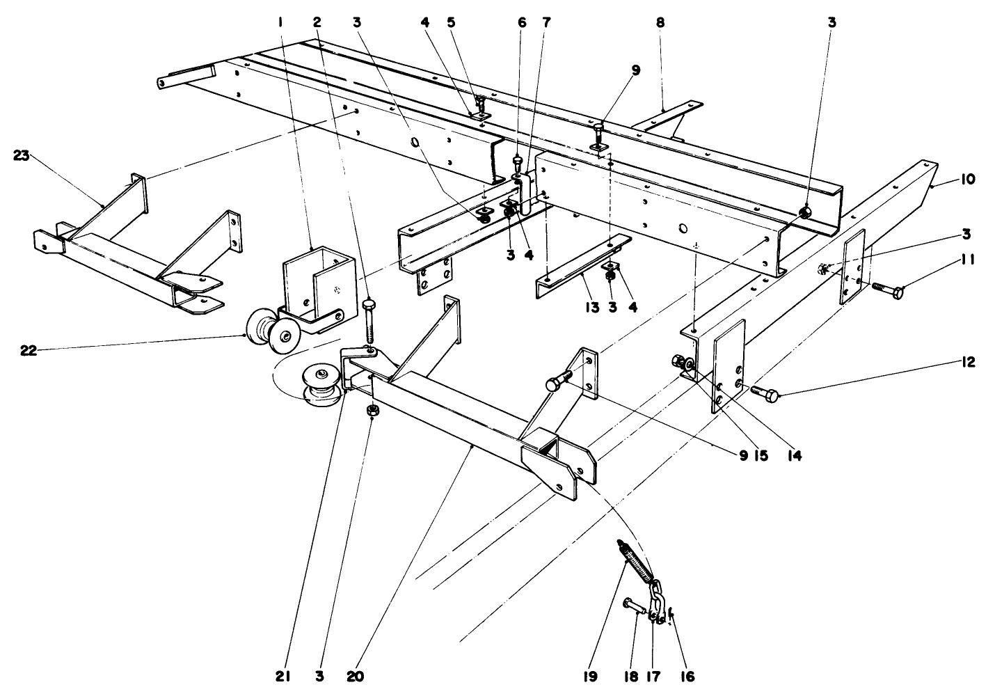Main Frame Assembly-Front