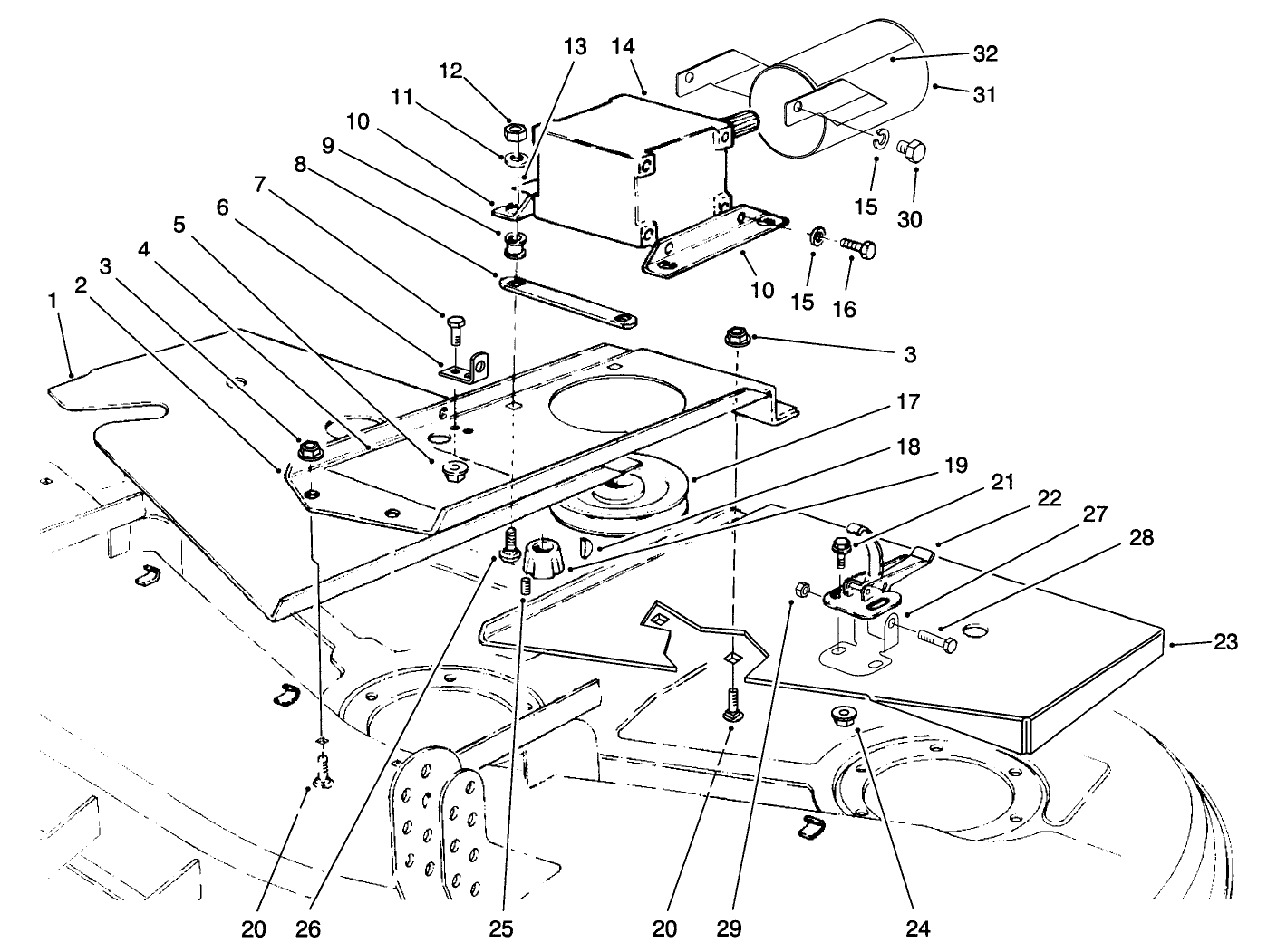 Covers And Gear Box Assembly