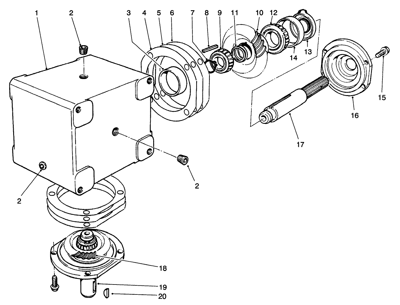 Gear Box Assembly