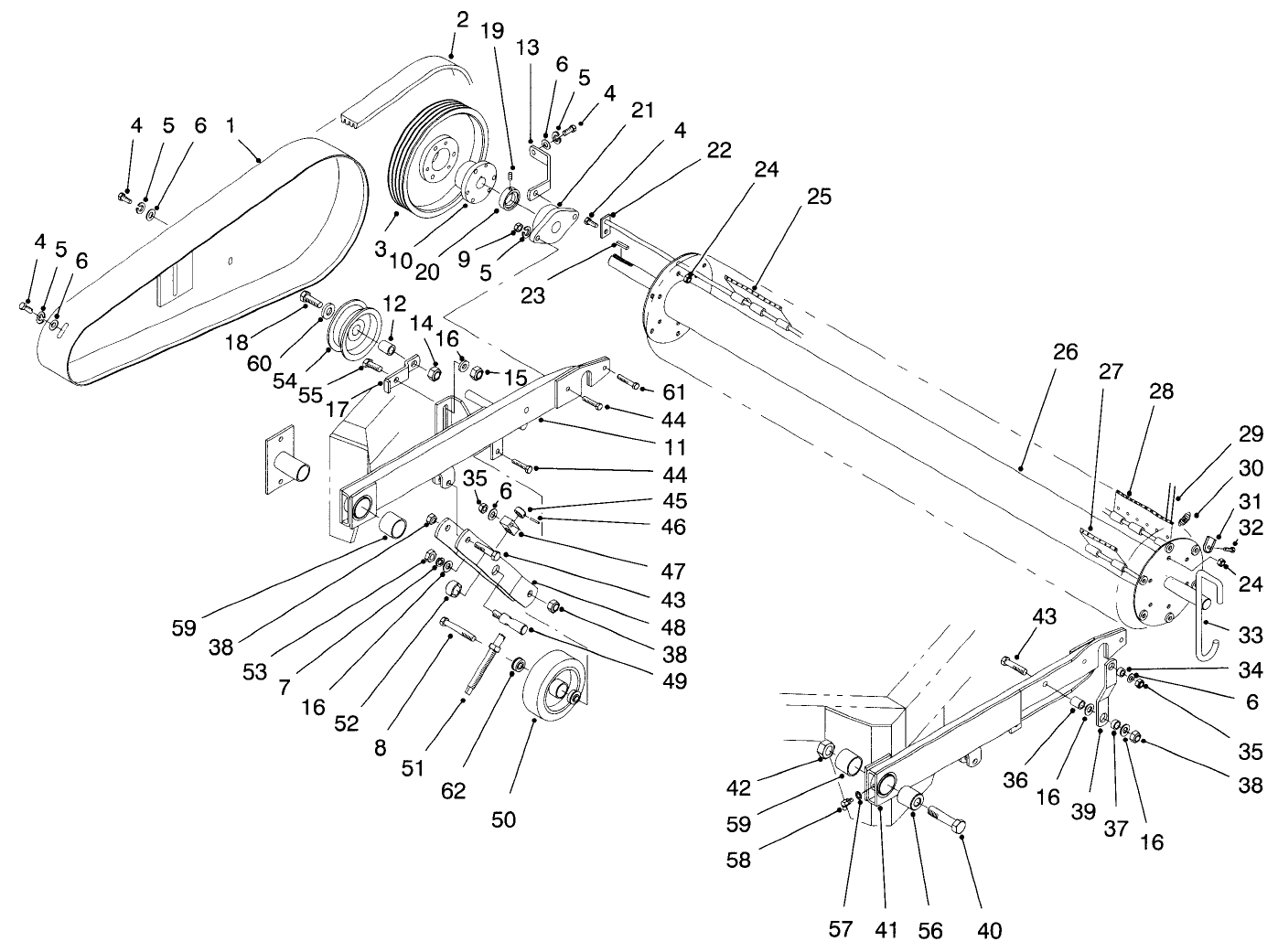 Flex Tip Reel & Trailing Arm
