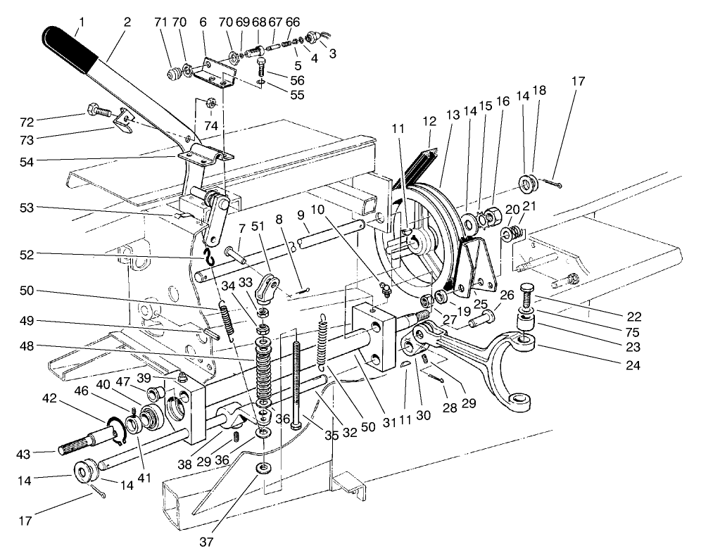 Power Take Off Assembly