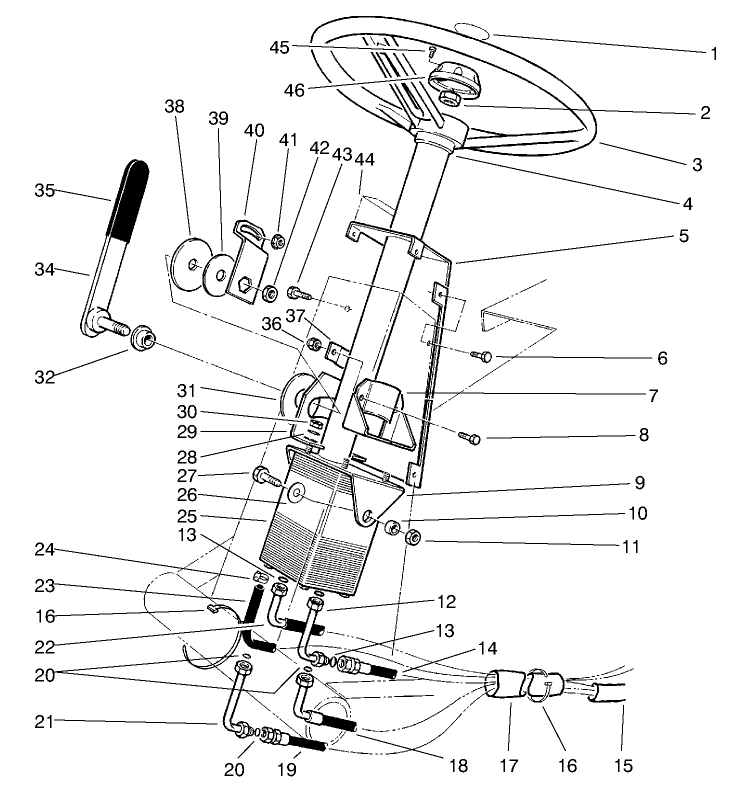 Power Steering Assembly
