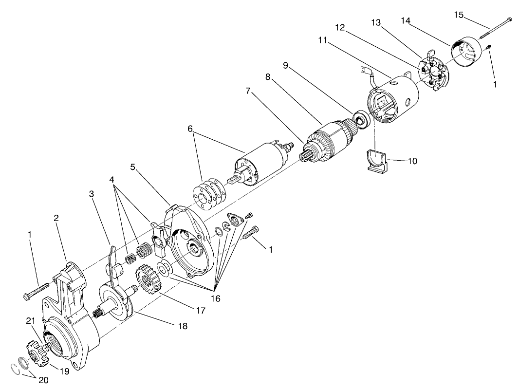 Starter Assembly No. 46-7610