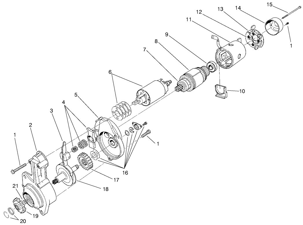 Starter Assembly No. 46-7610