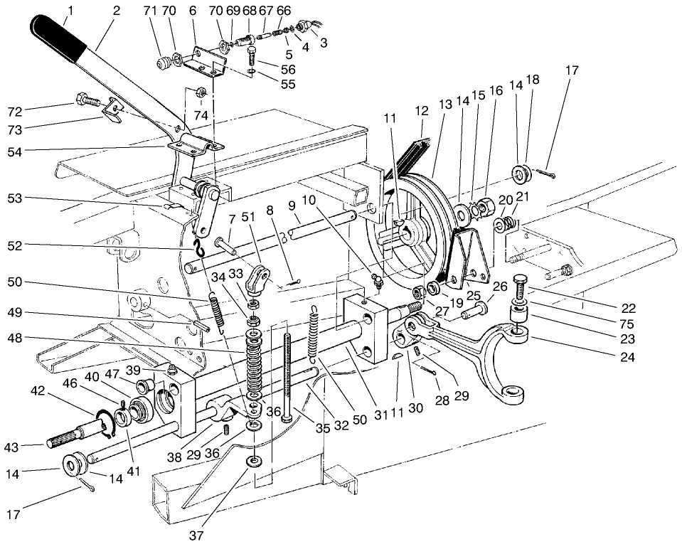 Power Take Off (pto) Assembly