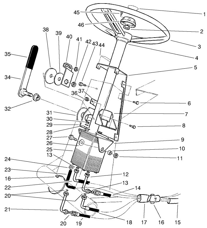 Power Steering Assembly
