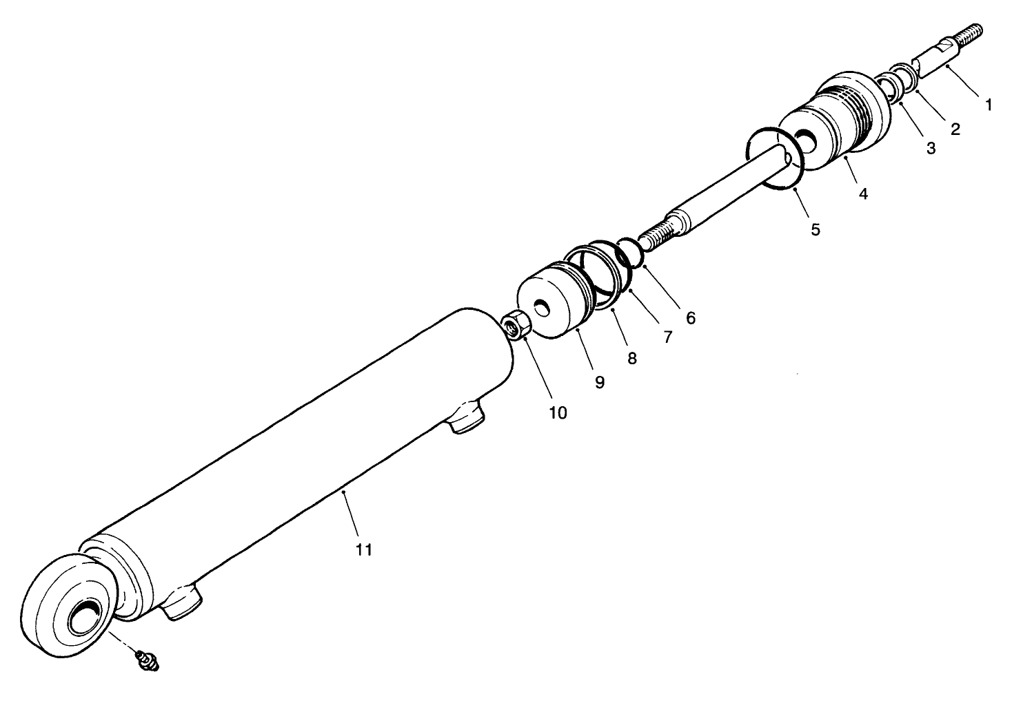 Steering Cylinder Part No. 92-7829