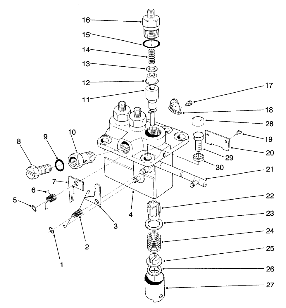 Fuel Injection Pump Assembly (continued)
