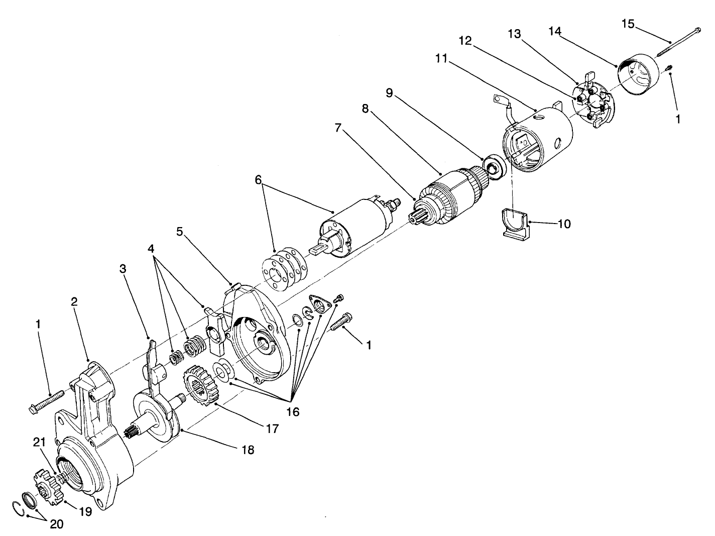 Starter Assembly No. 46-7610