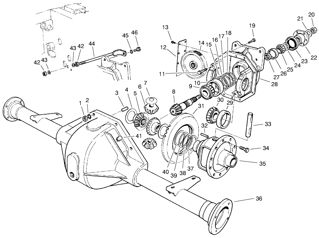 Front Axle Assembly No. 86-9630