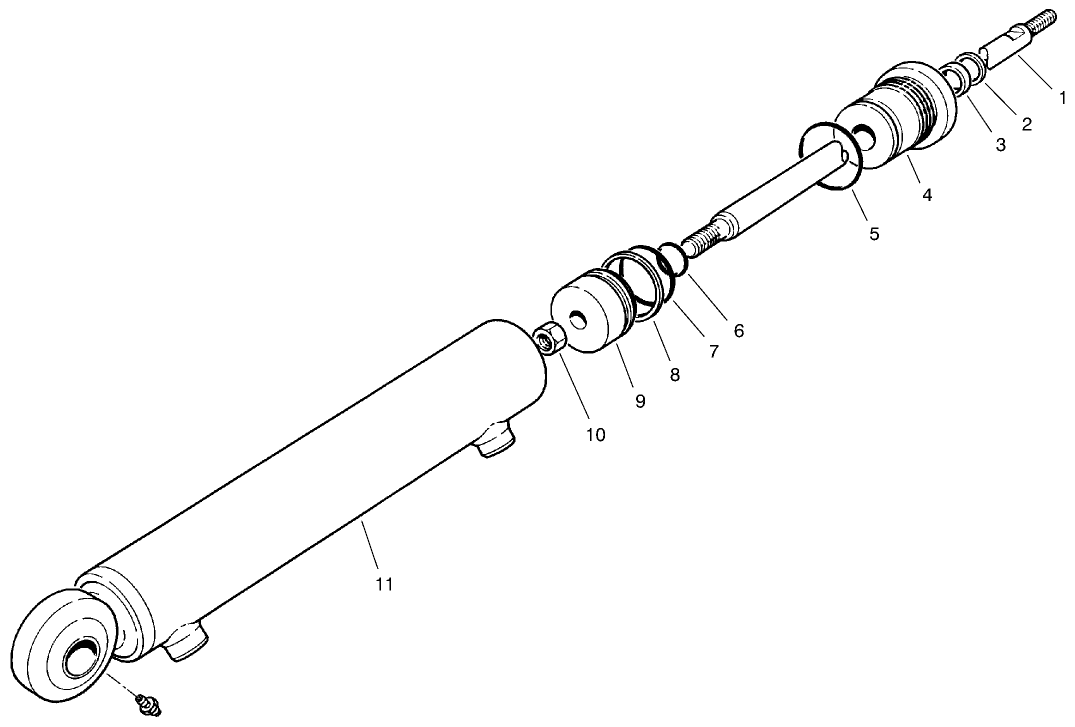 Steering Cylinder Part No. 92-7829