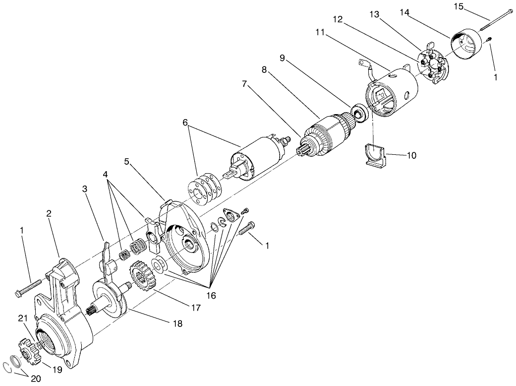 Starter Assembly No. 46-7610