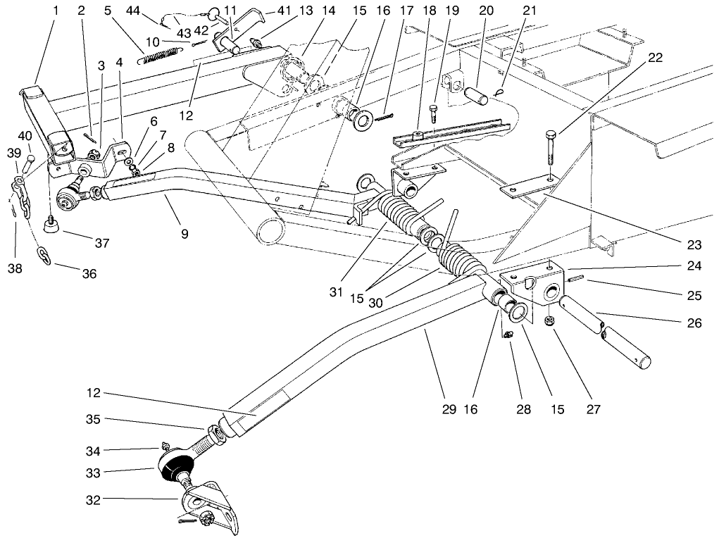 Push Arm Assembly