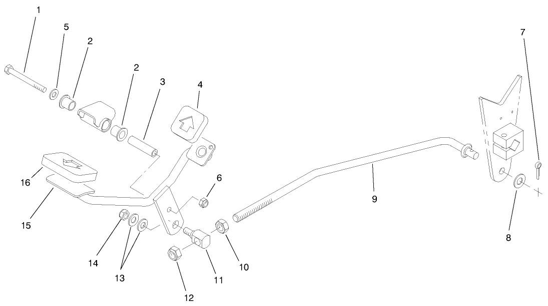 Traction Pedal Assembly
