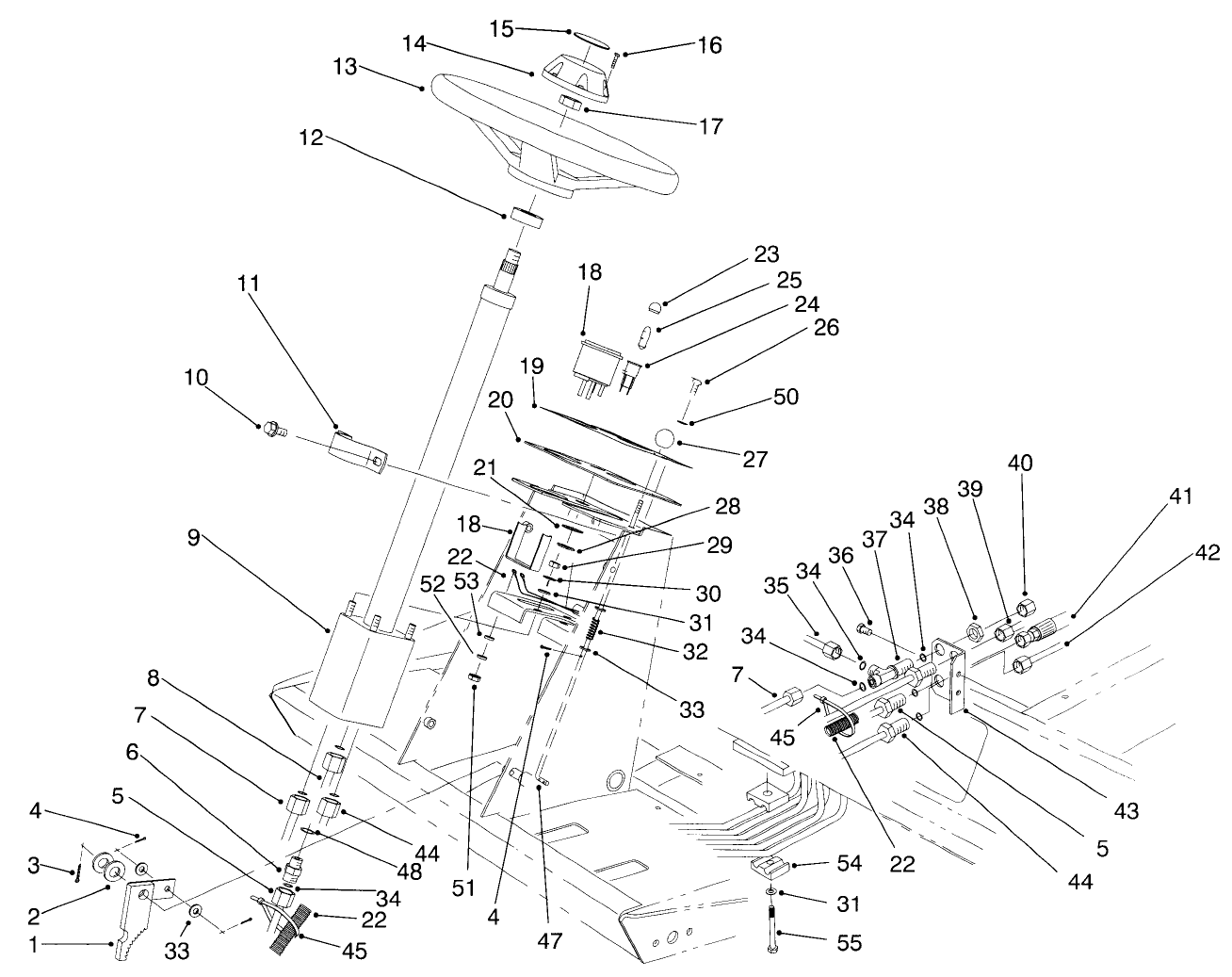 Steering Tower Assembly