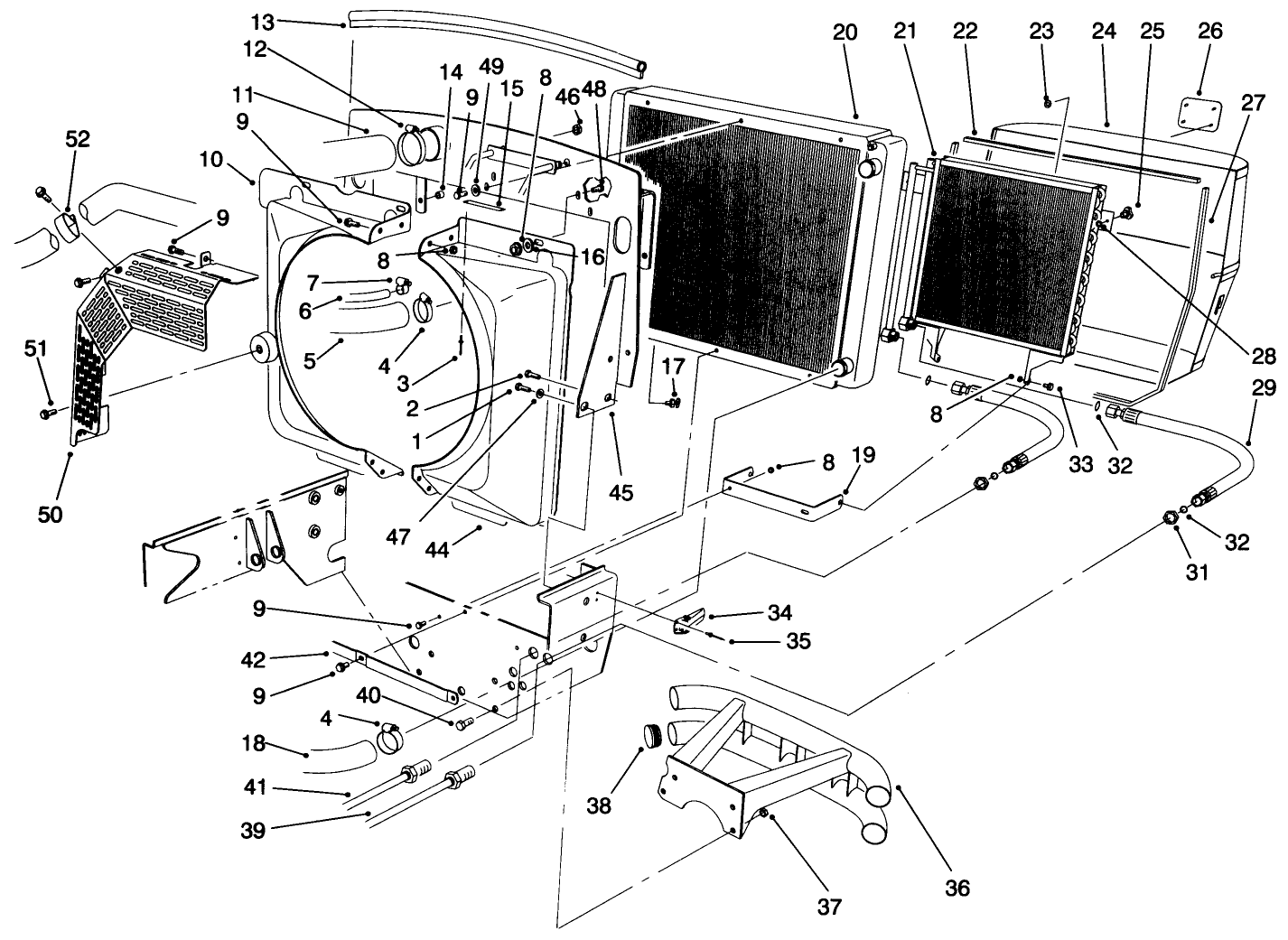Radiator & Shroud Assembly