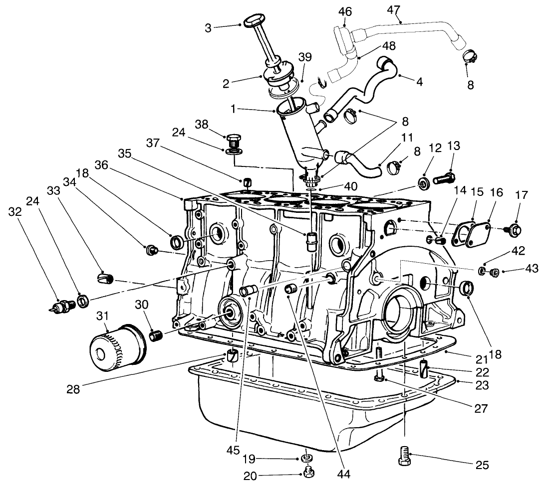 Crankcase Assembly
