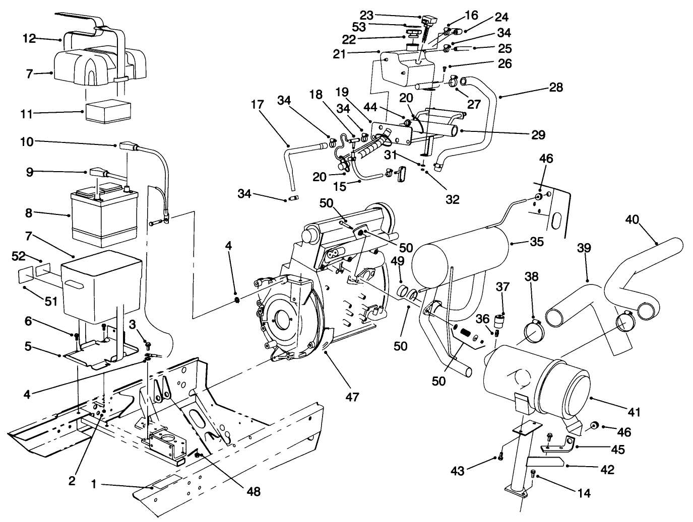 Engine Components Assembly