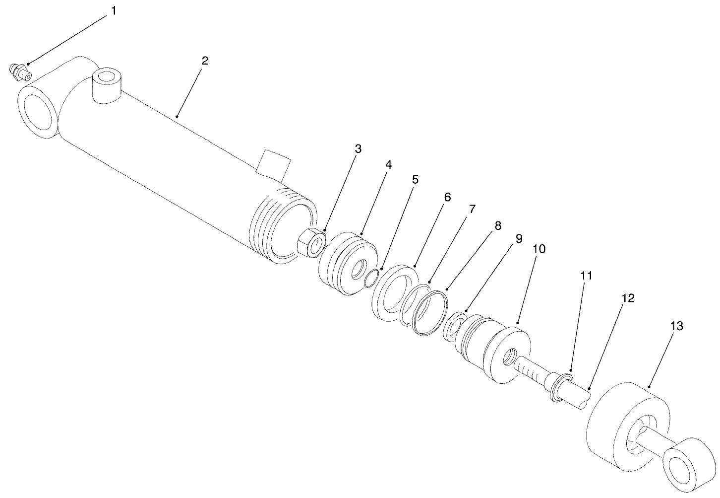 Hydraulic Cylinder No. 93-7551
