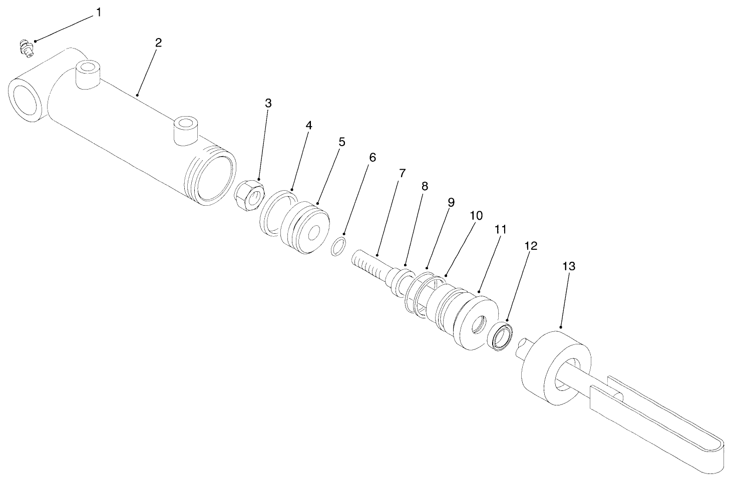 Hydraulic Cylinder No. 92-7420