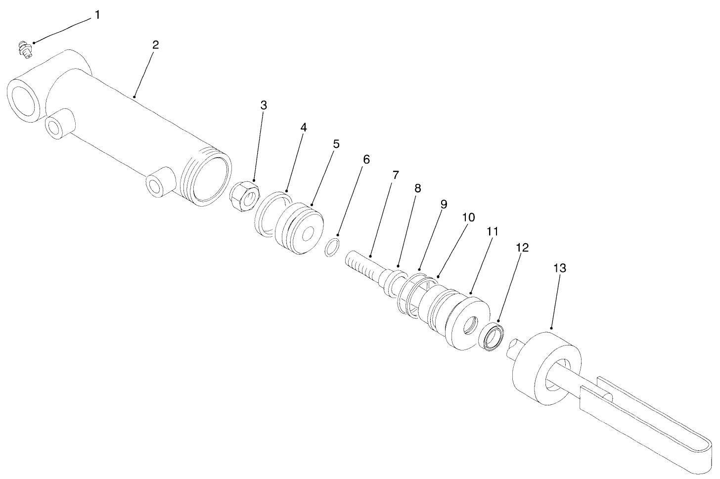Hydraulic Cylinder No. 92-7421