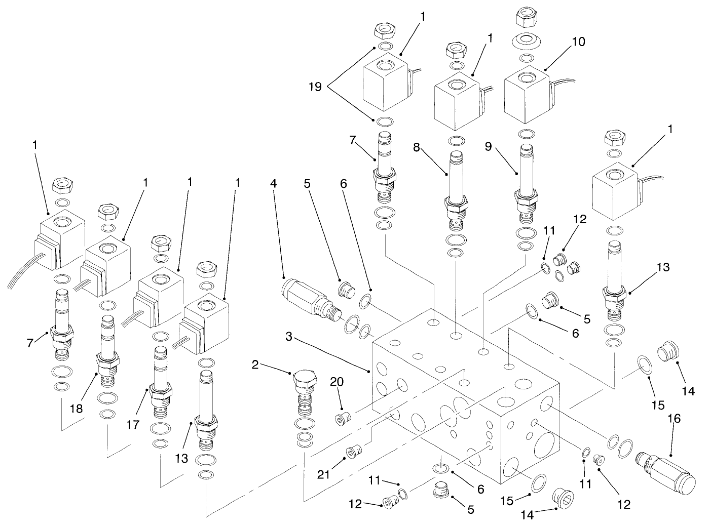 Control Block Assembly No. 92-7418