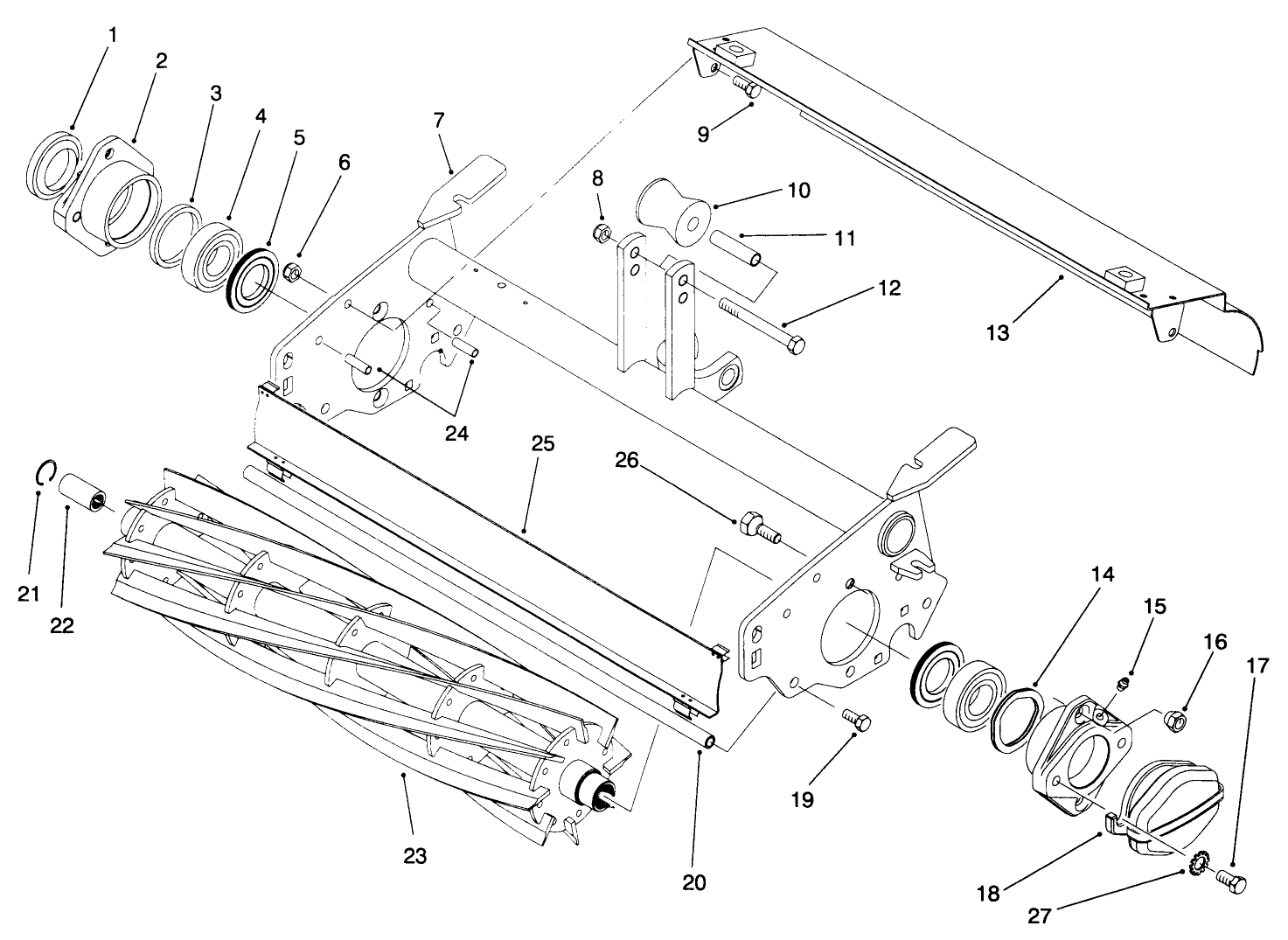 Reel Assembly 8/11 Blade