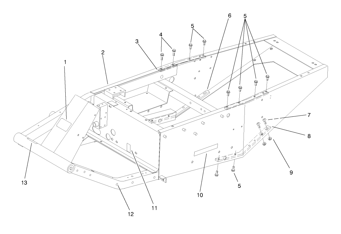 Main Frame Assembly (continued)