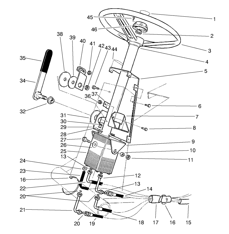 Power Steering Assembly