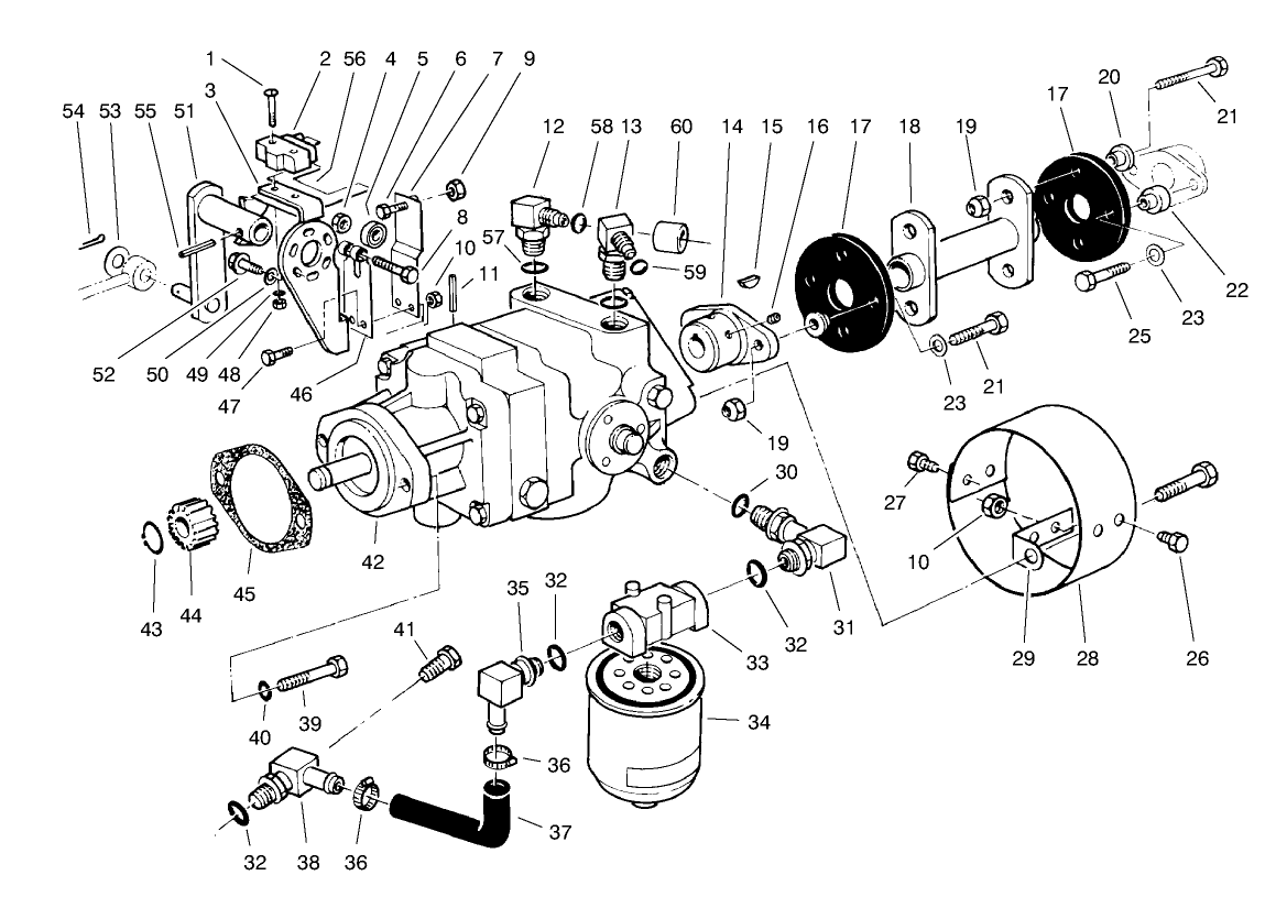 Hydrostatic Transmission Assembly