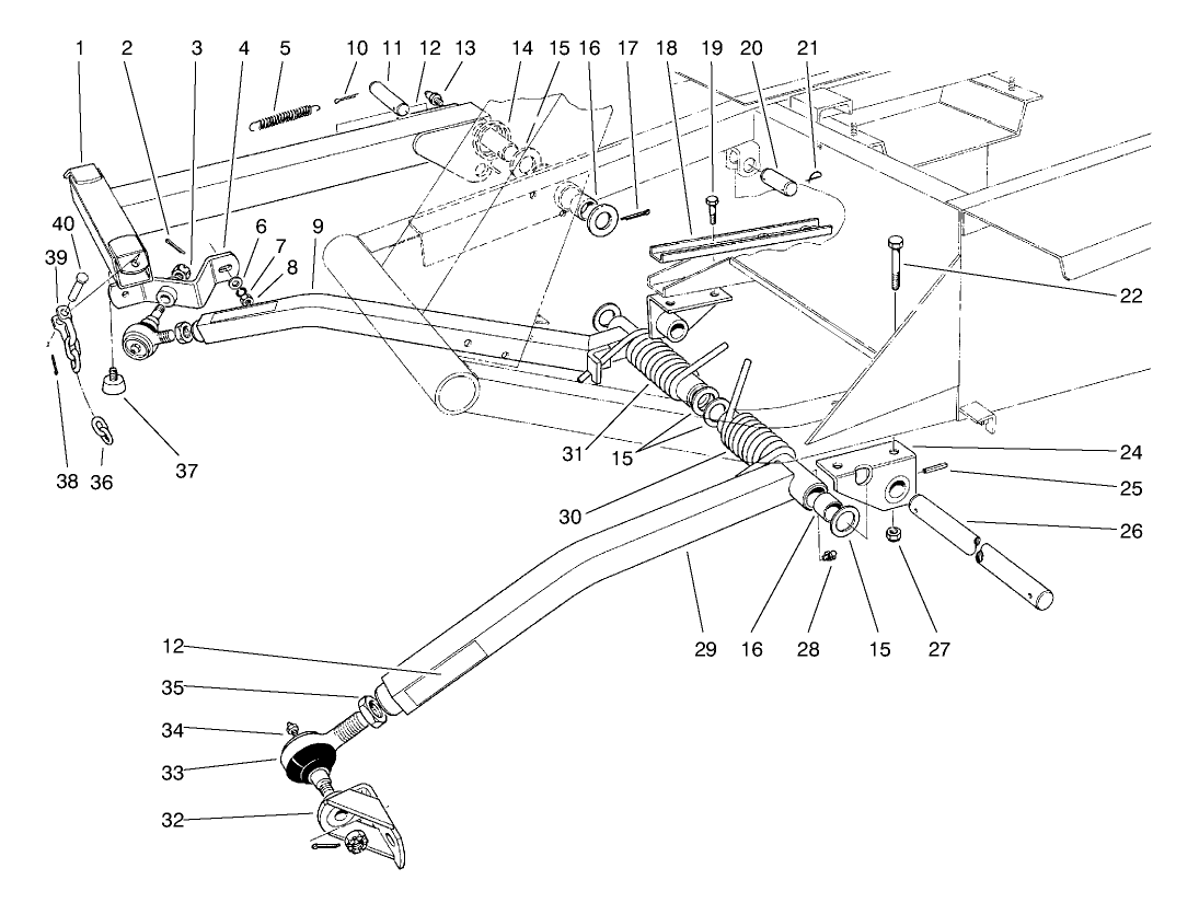Push Arm Assembly