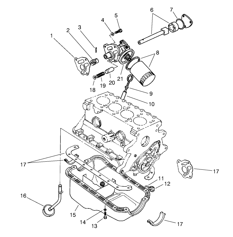 Oil Pump & Filter Assembly