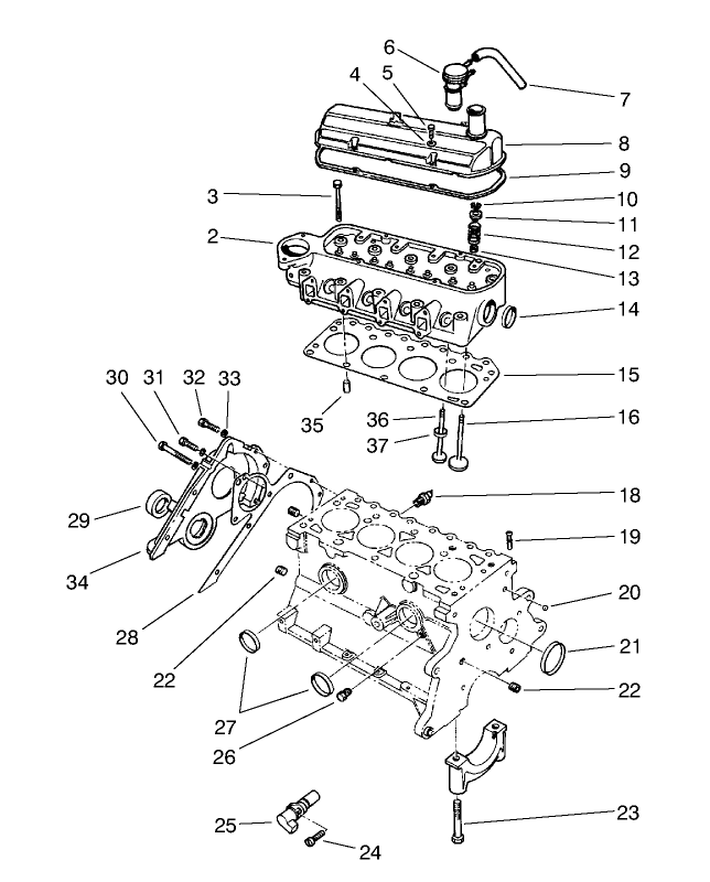 Cylinder Head & Valve Assembly