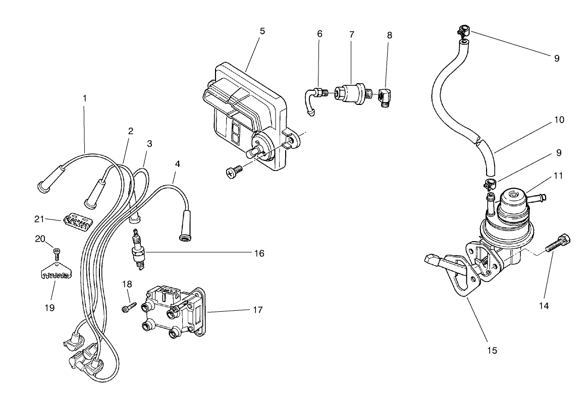 Ignition & Fuel Pump Assembly