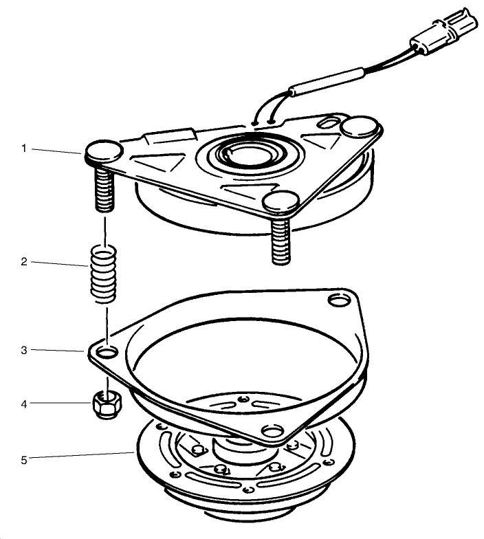 Electric Clutch Assembly No. 86-8160