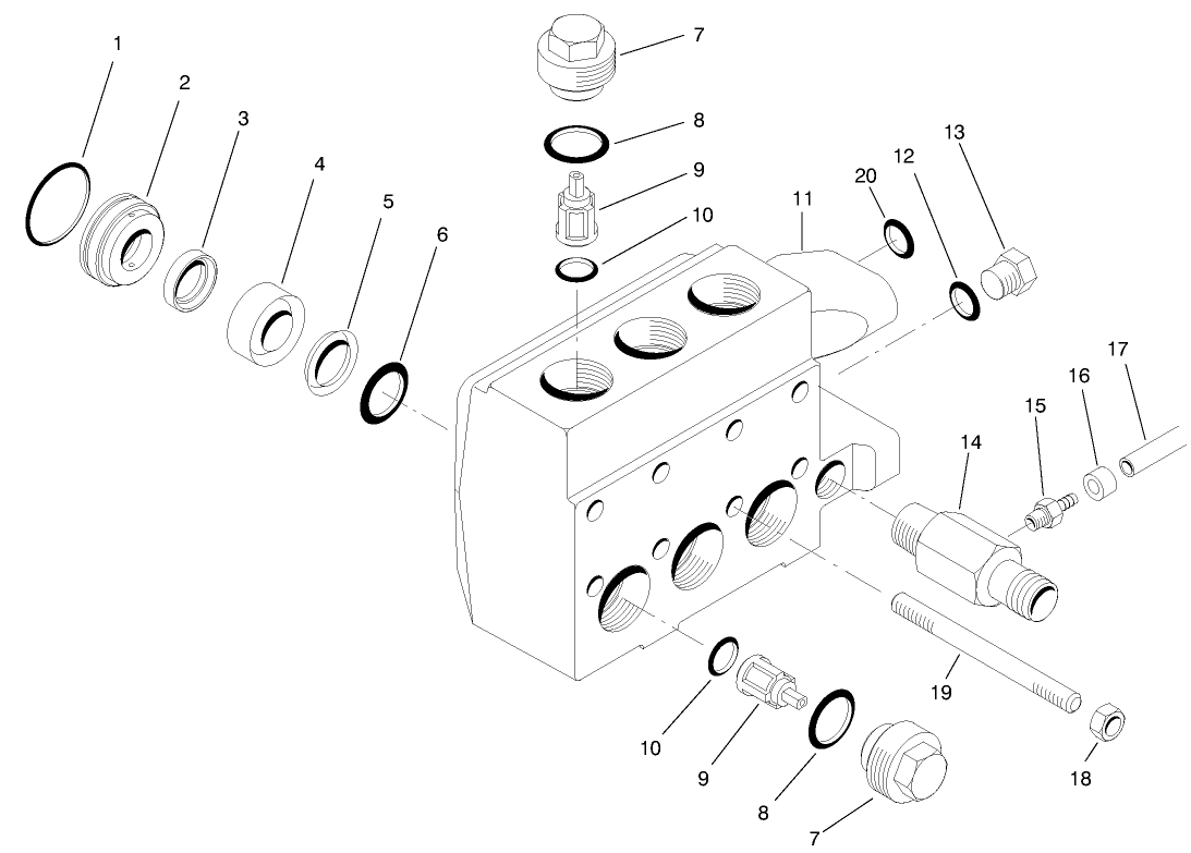 Water Pump Head Assembly