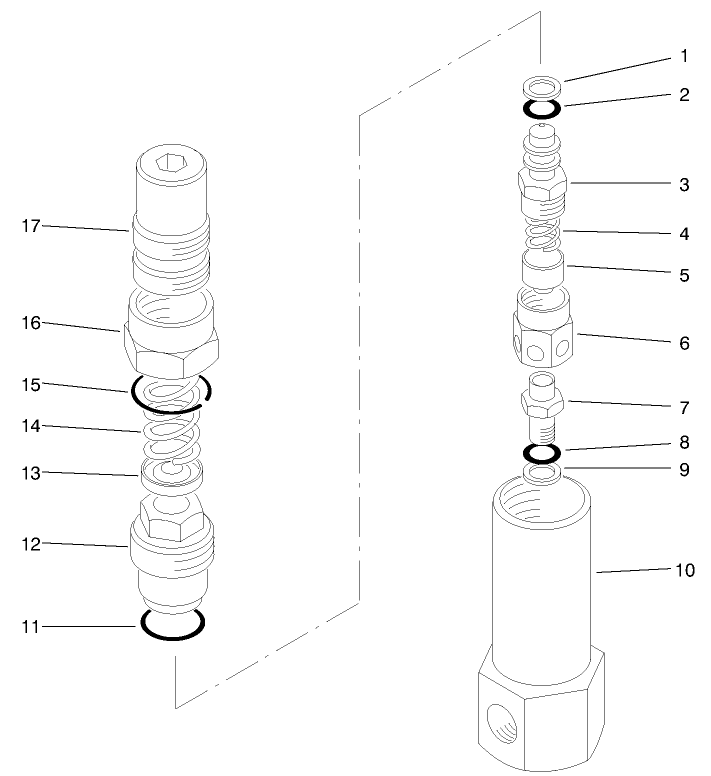 Relief Valve Assembly No. 80-7070