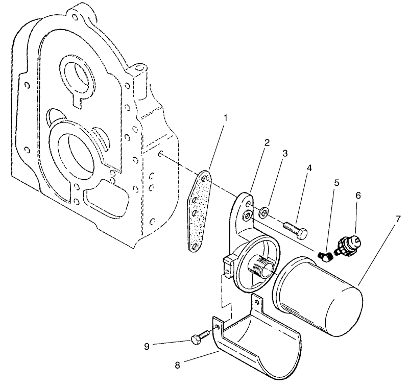 Engine Oil Filter Assembly