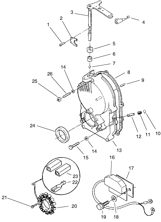 Engine Ignition Control Assembly