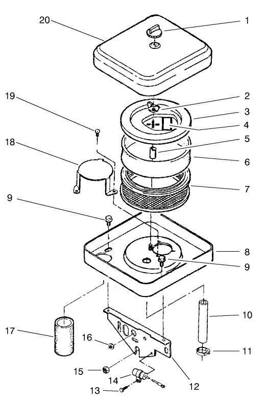 Engine Air Cleaner Assembly