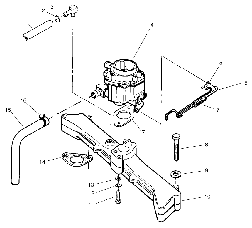 Engine Fuel System Assembly