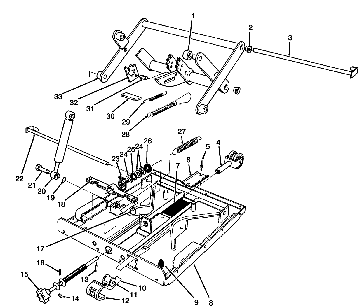 Seat Suspension Assembly